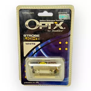 OPTX WHITE STROBE LIGHT OPSLWH NEW OLD STOCK NOS Streetglow - Picture 1 of 2
