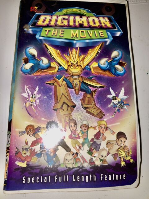 Dvd Original Digimon O Filme, Monstros Digitais, Fox Kids