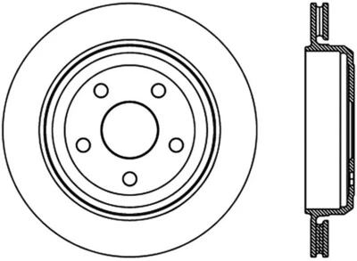 StopTech Disc Brake Rotor Rear Left for Dodge Durango, Jeep / 126.58007SL - Image 1 of 3