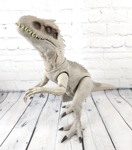 Jurassic World Destroy N Devour INDOMINUS REX 23" Figure Toy Sounds Lights Cover
