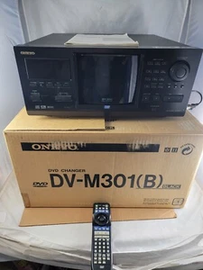 Onkyo 301 Disc CD DVD Player Changer Model DV-M301 W/ Remote Tested Working - Picture 1 of 14