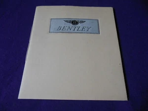 Original Bentley 4 1/4 Litre Mark VI (6) Silent Sports Car Prestige Brochure - Picture 1 of 12