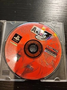 Street Fighter Alpha 3 (PlayStation PS1) solo disco etiqueta negra - Imagen 1 de 1