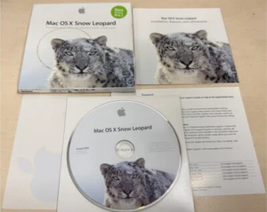 Snow Leopard 10.6.3 Mac OS X Operating System Apple DVD Install - Picture 1 of 4