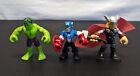 LOT OF 3 IMAGINEXT   DC COMICS MARVEL   SUPER HEROS