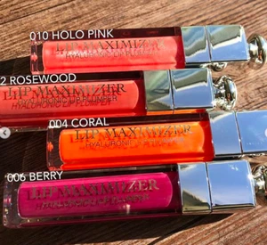 Auténtico lápiz labial líquido rellenado Dior Maximizer nuevo en caja elige 1 tono - Imagen 1 de 1