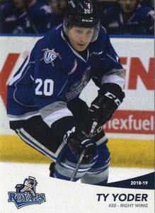 2018/19 Victoria Royals - TY YODER
