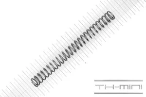 Resorte de presión 2mm aplicado 18x170mm 15,3kg espiral acero inoxidable metal - Imagen 1 de 1