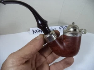 pipa in radica genuine briar oom paul smooth finitura liscia nuova - Picture 1 of 7