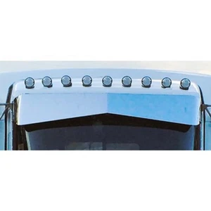 10 to 6 Inch Reverse Bowtie Visor For Kenworth T800 Curved Glass, W900 Aerocab - Picture 1 of 1
