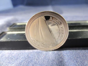 2022-S INNOVATION DOLLAR RHODE ISLAND -DEEP CAMEO MIRROR PROOF RELIANCE YACHT - Bild 1 von 3