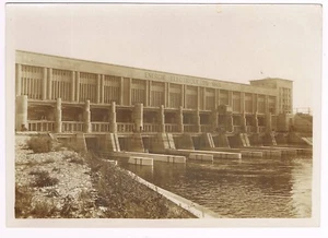 KEMBS sur le RHIN Centrale Hydroélectrique Énergie Électrique Photo ALBIETZ 1932 - Picture 1 of 2