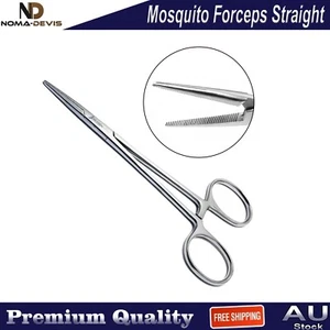 Hemostat Mosquito Forceps Straight Fine Tissue Dissection Artery Clamp Surgical - Picture 1 of 4