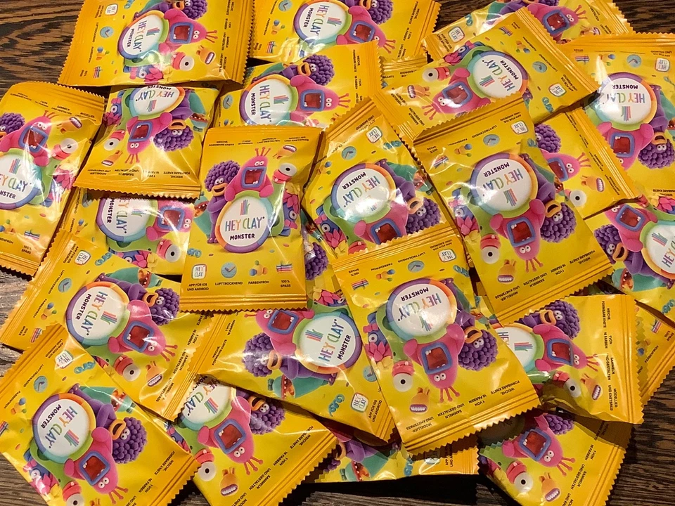 18 Stück, Hey Clay  Monster Knete, Rewe Sammel Aktion 2025, Neu/OVP - Bild 1 von 1