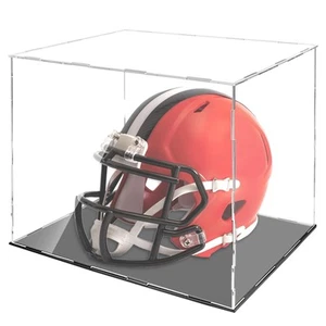 Football Helmet Display Case Full Size Acrylic Football Helmet Display Case Ful - Picture 1 of 7
