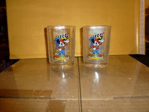 2er Set - Walt Disney World 2000 Mickey Mouse McDonalds Glas Disney - Bild 1 von 4