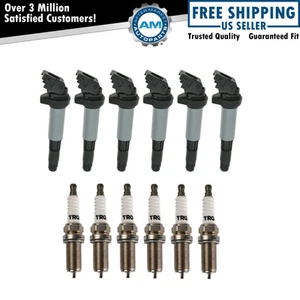 Ignition Coil & Iridium Spark Plug Kit Set for BMW 3 5 X Z Series New - Picture 1 of 3
