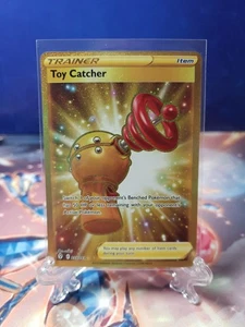 Pokémon TCG Toy Catcher Gold 233/203 Evolving Skies Holo Secret Rare Full Art - Bild 1 von 2