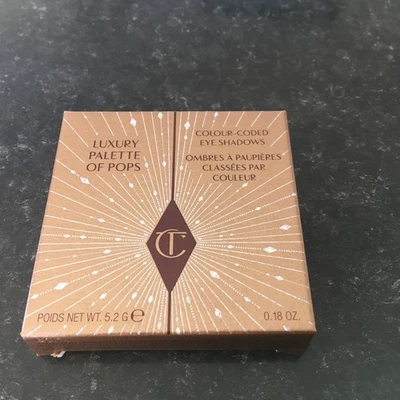 Charlotte Tilbury Luxury Eye Shadow Palette of Pops Dazzling Diamonds 5.2g NEW - Image 1 of 3