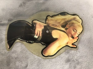 MADONNA - INTERVIEW 90 - 7" - SHAPED - 1990 PICTURE DISC Vinyl Record VG+ (P128) - Picture 1 of 2