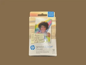 Papier photo HP Premium Zinc 2,3 x 3,4" (50 feuilles) - Photo 1/1