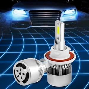 6000K H13 Súper Blanco LED Haz Alto/Bajo Bombillas + Ventilador de Refrigeración - Imagen 1 de 7