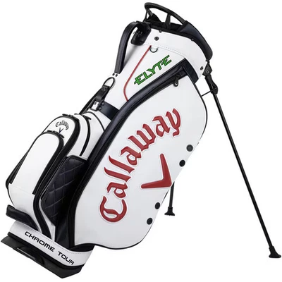 Callaway Tour Stand Caddy Bag 9.0" Bianco/Navy/Rosso 2025 Modello 5Way Divide... - Immagine 1 di 4