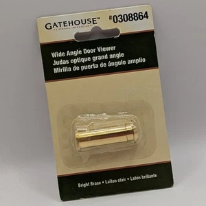 Visor de puerta gran angular de latón para casa de puerta de 1-3/8" a 1-3/4" #0308864 - Imagen 1 de 3