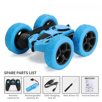 RC Car 4WD 2.4GHz Stunt Car 360° Flip Toy Off Road Drift RC Car for Boys Girls - Image 1 of 4