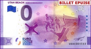 ***N°3333*** TRES RARE NUMERO QUADRUPLE / BILLET 0 € / 0 € SCHEIN / UEDC 2021-3 - Picture 1 of 1