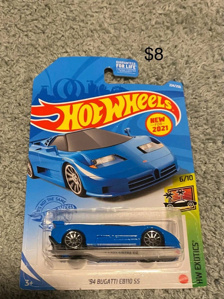 Hot Wheels '94 Bugatti EB110 SS HW Exotics New - Image 1 of 1