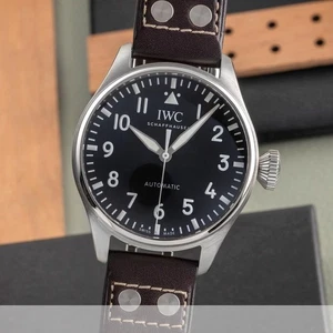 IWC Big Pilot's Watch 43 Automatik Stahl Herrenuhr Ref IW329301 B&P NP: 9600,- € - Bild 1 von 13