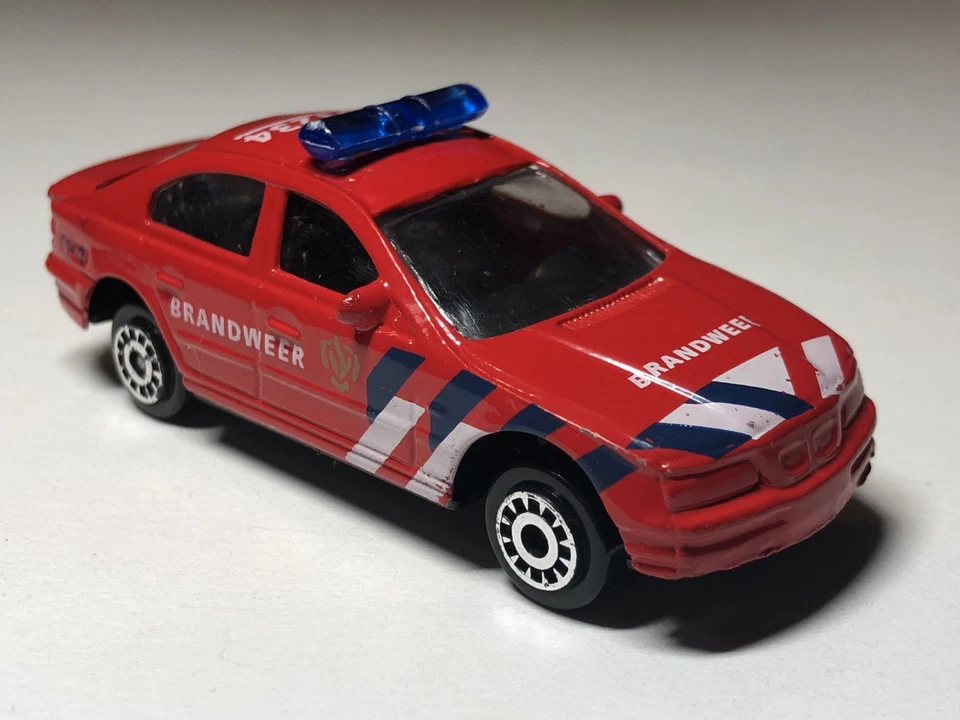 3 INCH 1999 BMW 330i Dutch Fire Brigade Unbranded 1/64 Diecast MINT Loose - Image 1 of 4