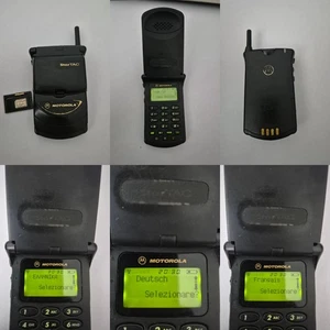 CELLULARE MOTOROLA STARTAC 130 USIM PICCOLA GSM SIM FREE DEBLOQUE UNLOCKED - Picture 1 of 11