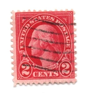 Scott 634 US Stamp 1926-28 2c Washington Used Perf 11x10-1/2 (e8) - Picture 1 of 1