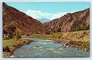 Arkansas River im Süden Colorados aus US Highway 50 Postkarte - Bild 1 von 2