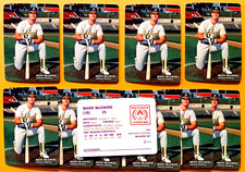 50) MARK McGWIRE Oakland A's 1988 Mother's Cookies Card #2 of 4  LOT