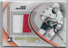 2011-12 Boone Jenner ITG Heroes and Prospects Cross Canada Tour 1/1 Jersey!