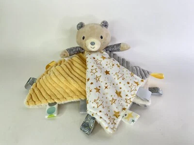 Mary Meyer Baby Be A Star Bear Star Star Stars Peluche Lovey Manta de Seguridad Taggies Foto 1 de 4