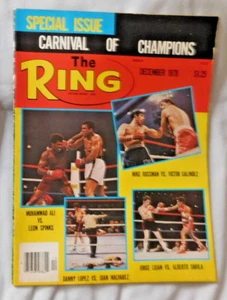 Muhammad Ali Leon Spinks - December 1978 The RING Boxing Magazine Ex - Imagen 1 de 1