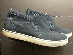 Men's MARK NASON "BANNING" Navy Suede Sneaker Sz. 9.5 MINTY! - Picture 1 of 11