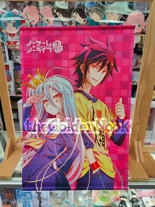 Tapiz tamaño B2 Frontier Works No Game No Life Anime Shiro and Sora - Imagen 1 de 3