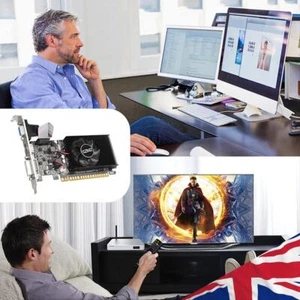 GT210 1G Graphics Card with DVI VGA HDMI-Compatibe Port Video Card for PC Gaming - Picture 1 of 11