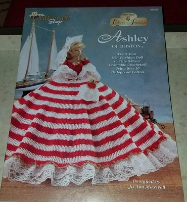 AK9 THE NEEDLECRAFT SHOP 1999, CROCHET LADIES OF FASHION ASHLEY OF BOSTON - Image 1 of 2