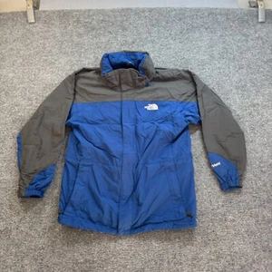 The North Face HyVent TRICLIMATE 3-in-1 Boys Jacket Sz L 14/16 Shell Only Blue - Picture 1 of 14