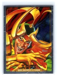 2024 Marvel Masterpieces '92 Platinum #50 Loki -Base - Picture 1 of 2