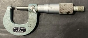 Mitutoyo 115-153 Outside Micrometer, 0-1" Range, .0001” Machinist Lathe - Picture 1 of 5
