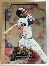 1998 Donruss Collections Leaf - Rickey Henderson - #234 - Angels - NrMt-Mt