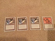 Magic The Gathering 1995 (3-Library of Leng & Triskelion)