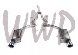 2.5" Edelstahl CatBack Auspuffanlage 15-22 Ford Mustang Ecoboost & Cabrio - Bild 1 von 3